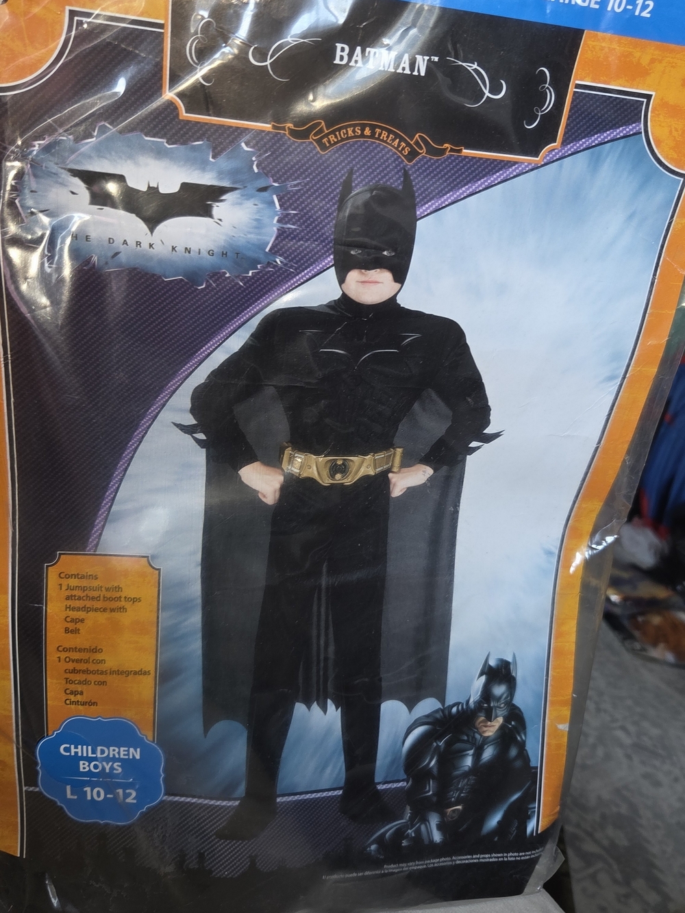 Batman The Dark Knight costume for kids, Size L #superhero #kidscostume